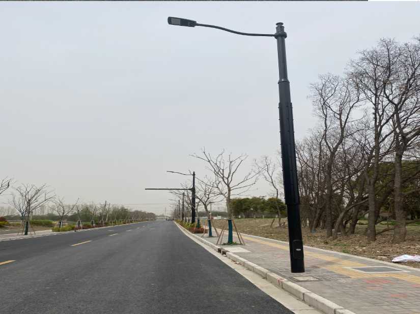 土默特右旗上海综合杆 太阳能路灯工程
